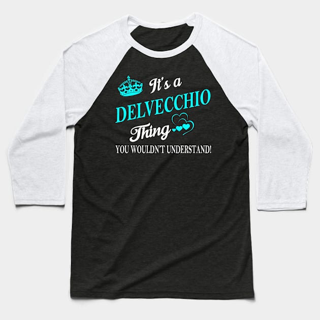 DELVECCHIO Baseball T-Shirt by Esssy